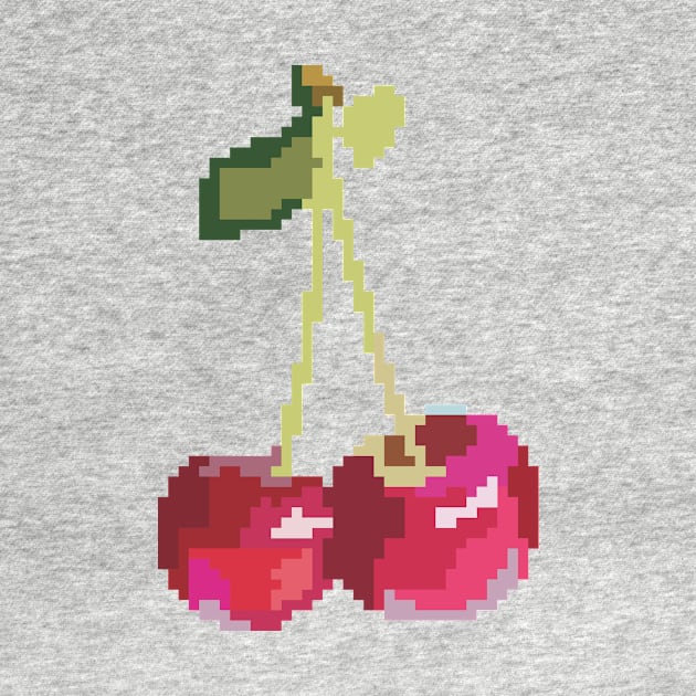 Pixel Cherries by Dmitry_Buldakov